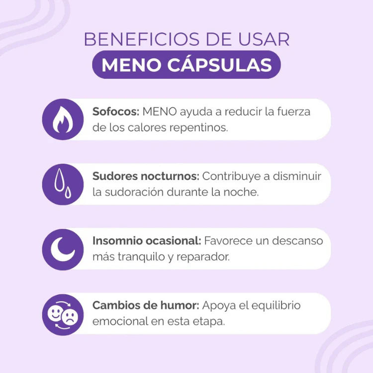 MENO Vitaminas para la menopausia