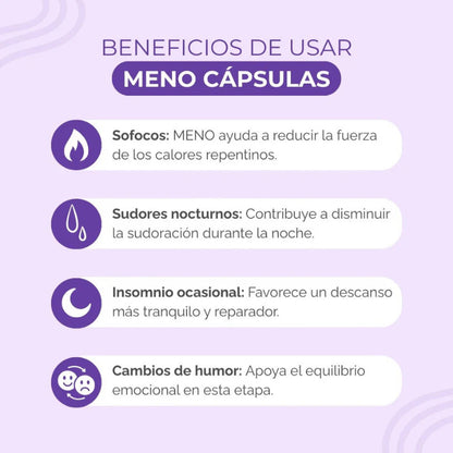 MENO Vitaminas para la menopausia