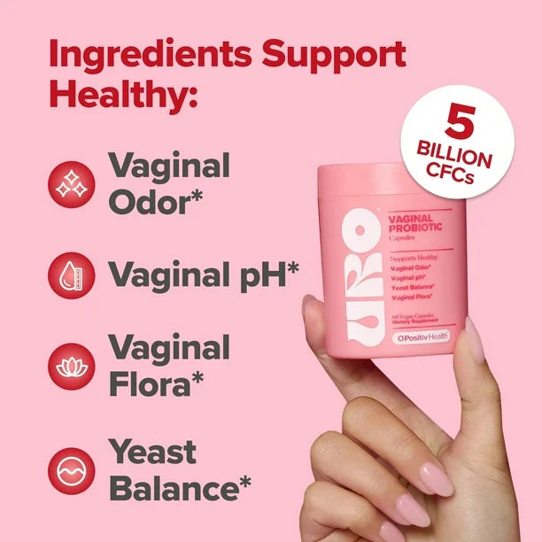 Uro probióticos vaginales x 60 cáps (Ultimas 99 unidades)