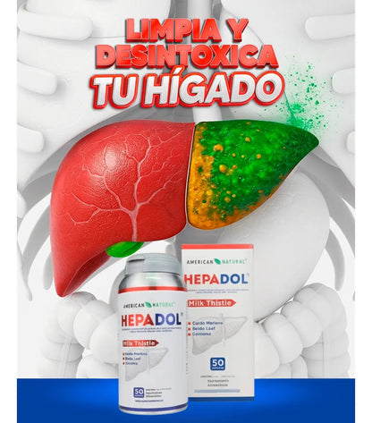 ¿Hígado graso? Empieza a limpiarlo desde hoy y siente el cambio en tu cuerpo ( CON REGISTRO SANITARIO)