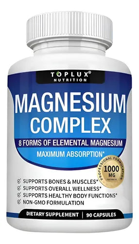 Magnesio 8 en 1: La Fórmula Más Completa Para Tu Energía y Bienestar