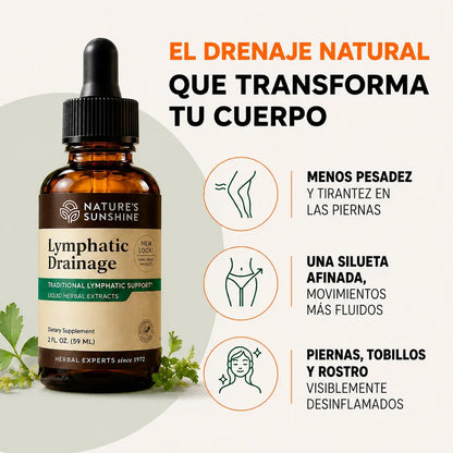 Gotas de Bienestar para Drenaje Linfático, (Nature's y Aurelys) Elige el tuyo