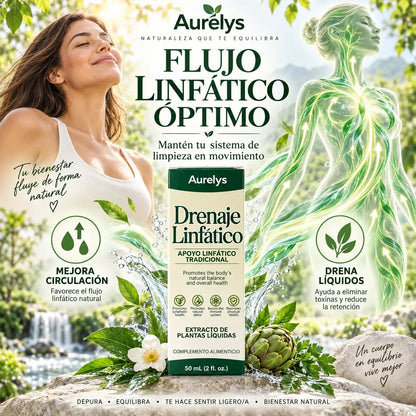 Gotas de Bienestar para Drenaje Linfático, (Nature's y Aurelys) Elige el tuyo