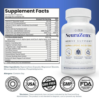 NEURAZENX ⭐⭐⭐⭐⭐ Apoya a la salud de los nervios(2026)