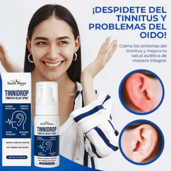 TinniDrop – Spray Limpiador de Oído Natural