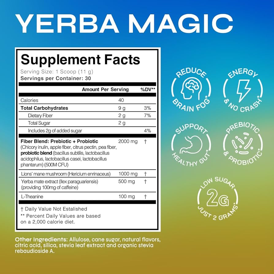 Yerba Magic® — Energía natural, enfoque mental y bienestar digestivo